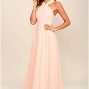 Mauve/Dusty Rose Maxi Dress